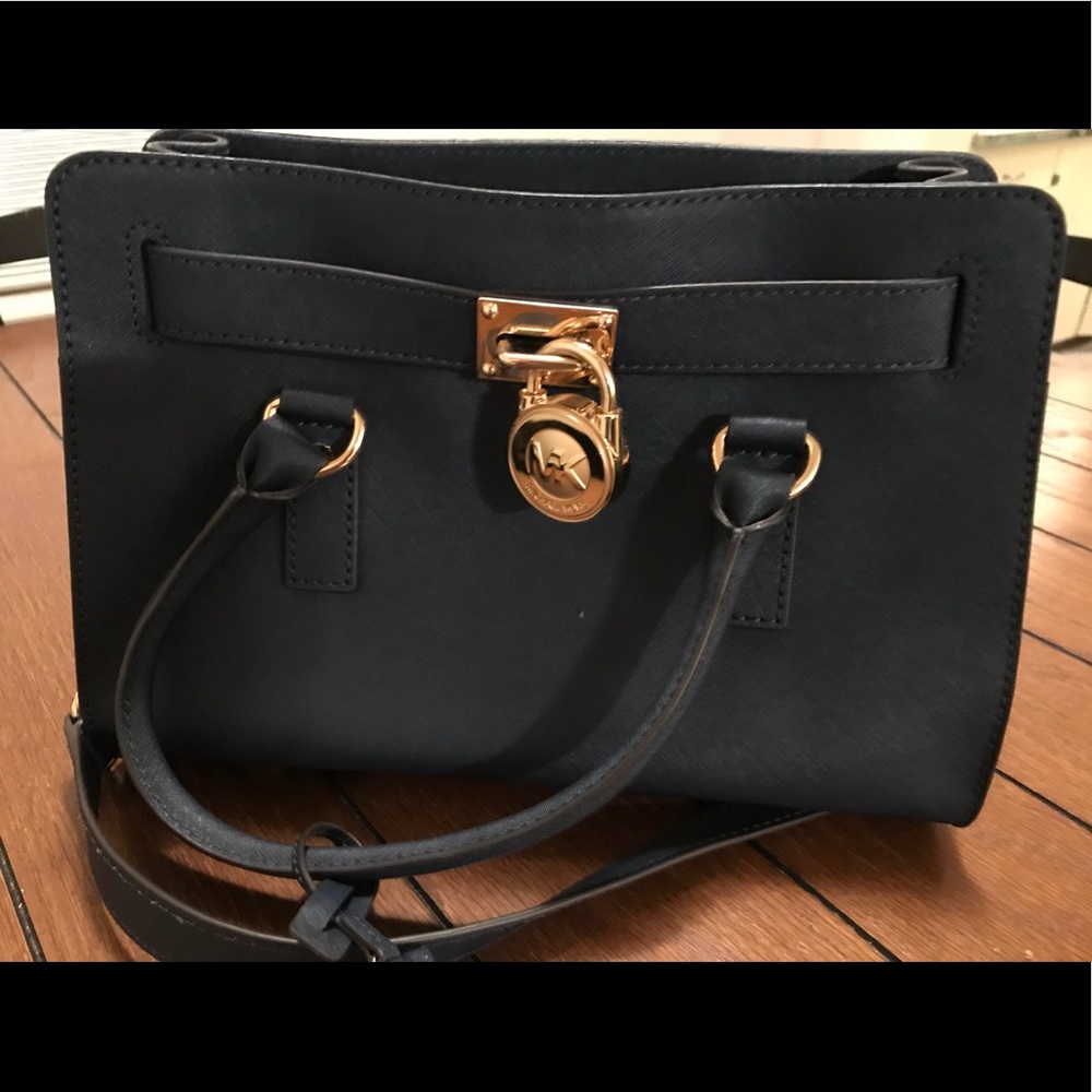 Michael Kors Navy Handbag